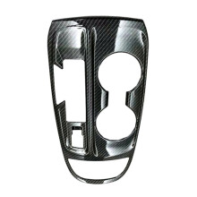 ABS Carbon Fiber Center Control Shift Cup Frame Panel Trim for Equinox 2017-2021