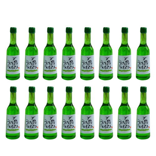 80Pcs Green Mini Bottles Model Resin Miniature House Decor 1