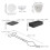 1Set High Temp Graphite Crucible Kit for Gold & Silver Smelting DIY 2