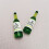 80Pcs Green Mini Bottles Model Resin Miniature House Decor 7