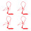 4Pcs Durable Halters Bitless Bridles for Practical Horse Use 7