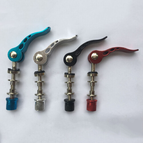 Red Aluminium Quick Release for Mountain and Road Bikes 2