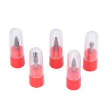 Stainless Steel Pedicure Drill Heads Carbide Nail Drill Bit1_4Inch Shank Burr Bits Tungsten Steel Manicure Tools Professional Nail Art Supplies For