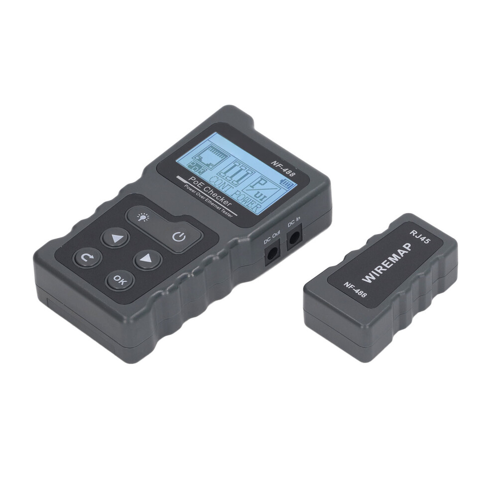 Automatic Poe Cable & Power Tester, Cat5/Cat6 Line & Fault Detection 4181389424314