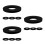 12St Rubberen Buffer Ringen Auto Schokabsorptie Demping Universal 5