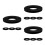 12St Rubberen Buffer Ringen Auto Schokabsorptie Demping Universal 7
