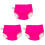 3Pièces Pantalons Natation Bébé Imperméables Rosy Polyester 3