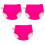 3Pièces Pantalons Natation Bébé Imperméables Rosy Polyester 4