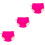 3Pièces Pantalons Natation Bébé Imperméables Rosy Polyester 6