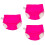 3Pièces Pantalons Natation Bébé Imperméables Rosy Polyester 7