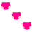 3Pièces Pantalons Natation Bébé Imperméables Rosy Polyester 9