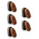 15Pièces Doux En Fourrure Synthétique Pour Chaussures 10