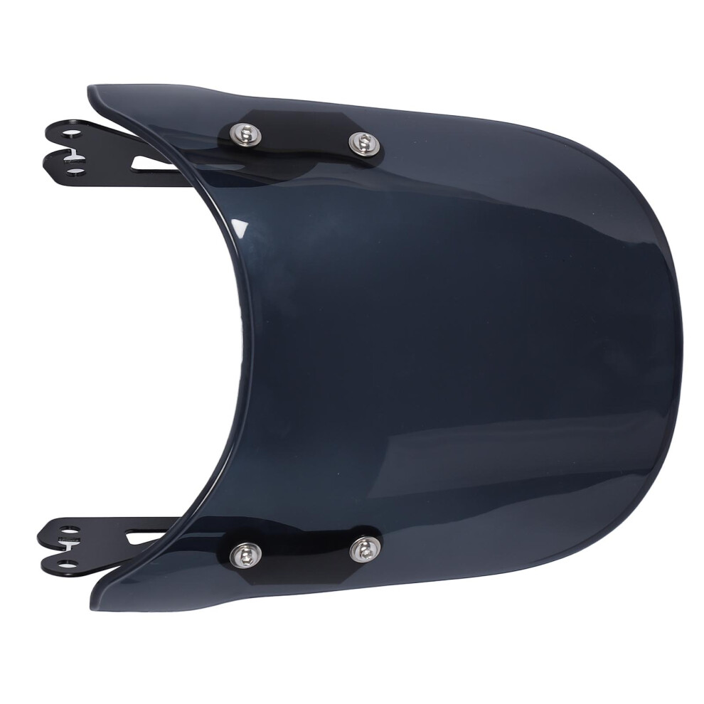 Motorcycle Windscreen Deflector For Hunter 350 2022-2024 Pc Iron Gray 8181387483937
