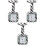 3St Quartz Zakhorloge Design Met Zebra Print 4