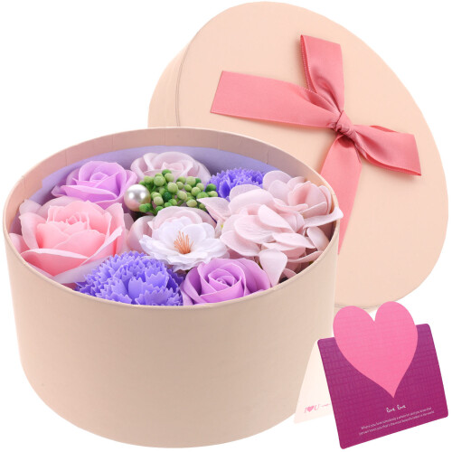 4Pièces Décorations Fleurs Violet Durable Et 1