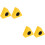 4Pièces Microphone Station Logo ABS Interview 6