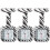3St Quartz Zakhorloge Design Met Zebra Print 5