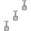 3St Quartz Zakhorloge Design Met Zebra Print 6