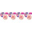 4Pièces Décorations Fleurs Violet Durable Et 5