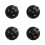 4Pièces Mount Caméra Surf PVC Acier Noir Base Sport 5