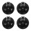 4Pièces Mount Caméra Surf PVC Acier Noir Base Sport 7