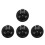 4Pièces Mount Caméra Surf PVC Acier Noir Base Sport 8