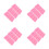12Pièces Moule À Miniature En Silicone Rose Pour Décor DIY 10