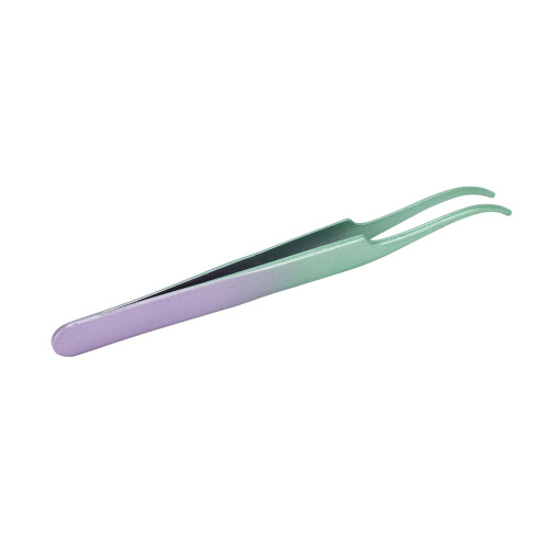 Wimpernpinzette Edelstahl eng gebogen Tight Bite