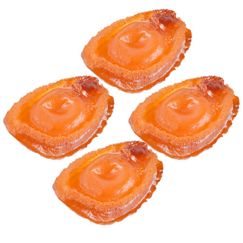 12Pièces Reproductions Abalone Simulées Marron Pour 1