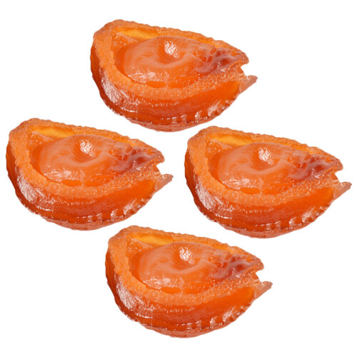 12Pièces Reproductions Abalone Simulées Marron Pour 2