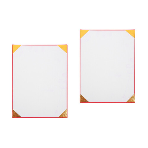 2Pièces Certificat Rouge Pour École 2