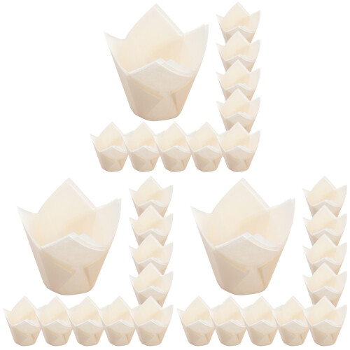 600Pièces Cups À Blanches Nonadhésives Usage 1
