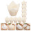 600Pièces Cups À Blanches Nonadhésives Usage 9