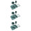3Sets Baby Set Met Kom Beker En Dino Compartiment 8