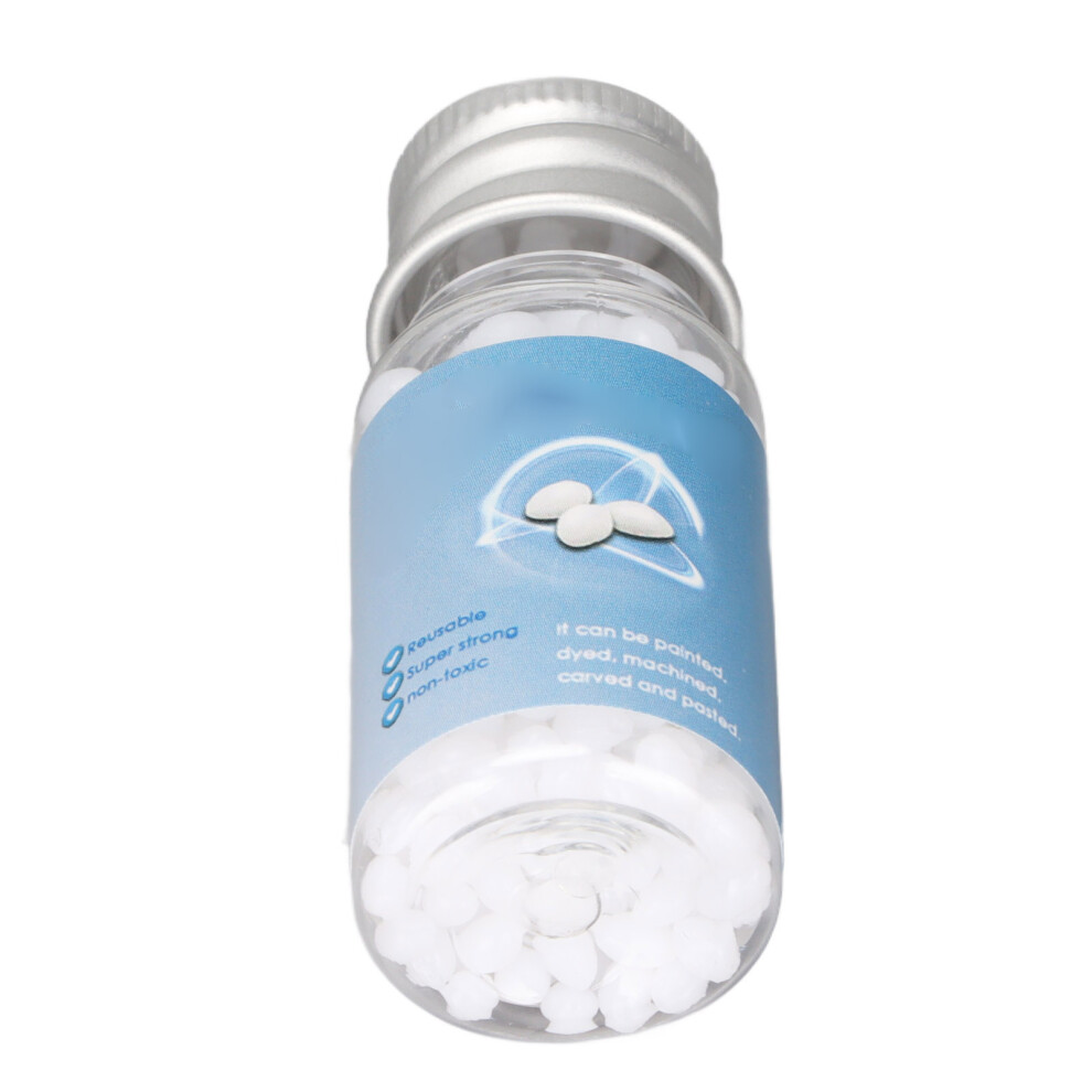 White Tooth Repair Beads Kit - Resin Dental Fix For Broken & Missing Teeth