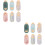 12Pcs Easy Install Webcam Privacy Covers White Sliders 5