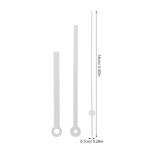 30Ensembles Aiguilles De Montre Blanches Remplacement Kit Pièces DIY 1