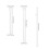 30Ensembles Aiguilles De Montre Blanches Remplacement Kit Pièces DIY 3