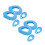 4Paires -Oreilles En Silicone Protection 5