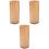 3St Premium Khaki Bamboe En Stokjes Opslagcontainer 3