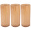 3St Premium Khaki Bamboe En Stokjes Opslagcontainer 4