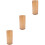3St Premium Khaki Bamboe En Stokjes Opslagcontainer 5