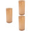 3St Premium Khaki Bamboe En Stokjes Opslagcontainer 6