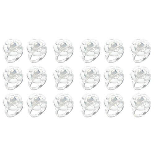 2 Pack Nail Polish False Holder Ring Manicure Art 1