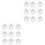 2 Pack Nail Polish False Holder Ring Manicure Art 3