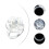 2 Pack Nail Polish False Holder Ring Manicure Art 7