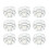 2 Pack Nail Polish False Holder Ring Manicure Art 8