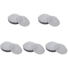 2500Pcs Black Paper Cup Sealer Film Leakproof Hot Cold Resistant Pads