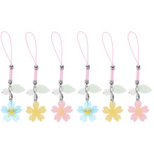2 Count Phone Charger Water Pitcher Sakura Earphone Pendant