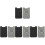 8Pcs Slim Dual-Layer Phone Wallets Credit Card Holders Assorted Colors 1